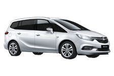 Van Hire Middleton - Vauxhall Zafira 7-Seater - Minibus hire Middleton